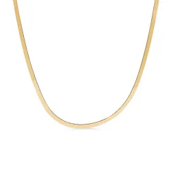 Studio Z Cobra ketting in verguld sterlingzilver