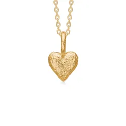 Studio Z Amour Heart ketting in verguld sterlingzilver
