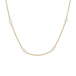 Studio Z Shore ketting in verguld sterlingzilver