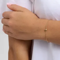 Studio Z Amour Heart armband in verguld sterlingzilver