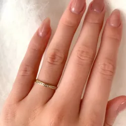 smal goud ring in 9 karaat goud - Gold Collection