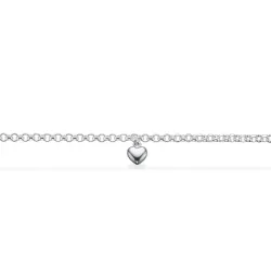 kinderen Scrouples hart armband in zilver