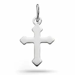 Scrouples kruis hanger in zilver