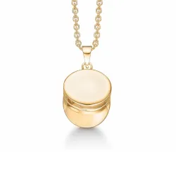 Støvring Design studenten pet ketting in verguld sterlingzilver