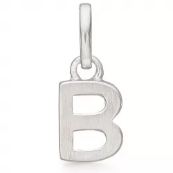 Støvring Design letter b hanger in gerodineerd zilver