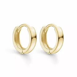 10 mm Støvring Design creool in 8 karaat goud