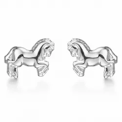 Støvring Design paard oorbellen in zilver