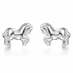 Støvring Design paard oorbellen in zilver