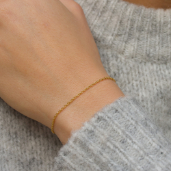 Siersbøl cordel-Armband in 9 karaat goud