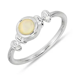 ring in zilver - Loom Stones