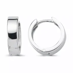 13 mm creool in gerodineerd zilver