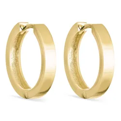 16 mm creool in 14 karaat goud