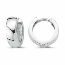 13 mm creool in gerodineerd zilver