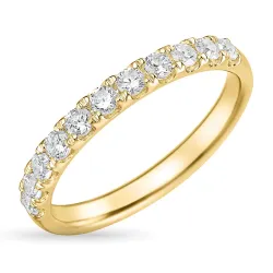 zirkoon ring in 9 karaat goud