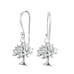 boom van het leven oorbellen in zilver - Little Ones