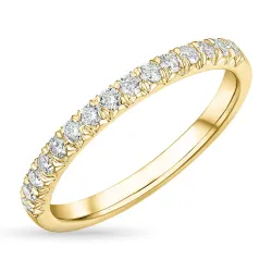 zirkoon ring in 9 karaat goud