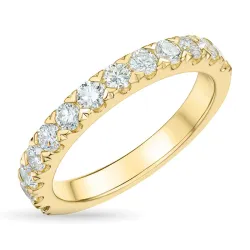 zirkoon gouden ring in 9 karaat goud