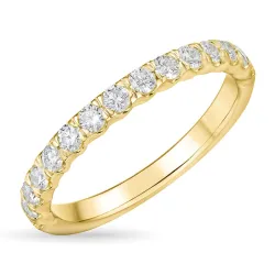 zirkoon ring in 9 karaat goud