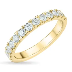 zirkoon gouden ring in 9 karaat goud