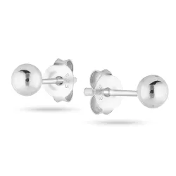 4 mm oorsteker in zilver