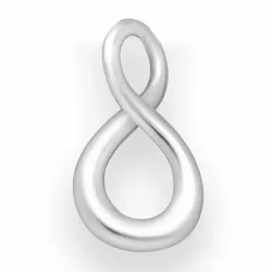 oneindigheid hanger in zilver