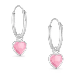 hart creool in zilver