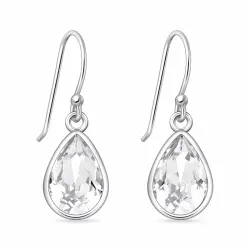 druppel oorhaakjes in zilver