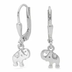 olifant oorbellen in zilver - Little Ones