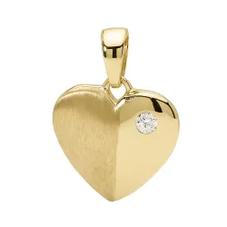 Hart hanger in 9 karaat goud