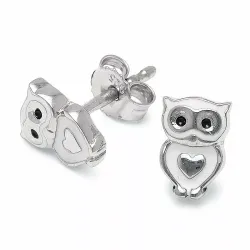 uil oorsteker in zilver - Little Ones