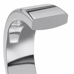 6 mm diamant trouwringen in 9 karaat witgoud - set
