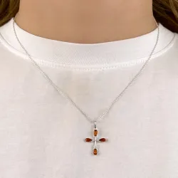 Kruis hanger in zilver