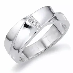 Zilver ring in zilver