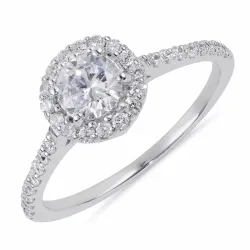 zirkoon ring in zilver