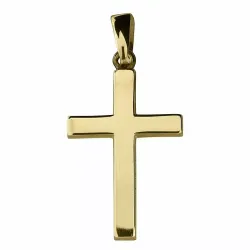 14 x 21 mm kruis hanger in 8 karaat goud - Amoré