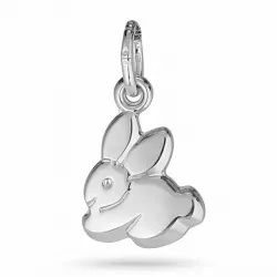 klein konijn hanger in zilver