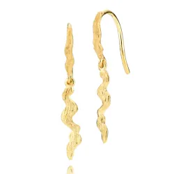 Sistie Ophelia oorbellen in verguld sterlingzilver