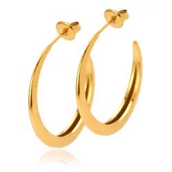 Sistie2ND Lux creool in verguld staal