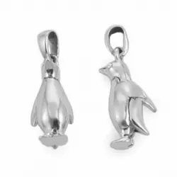 pinguin hanger in zilver