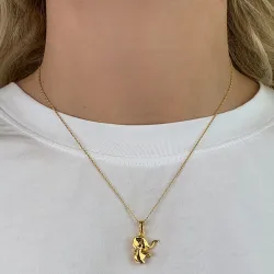 olifant hanger in verguld sterlingzilver - Little Ones