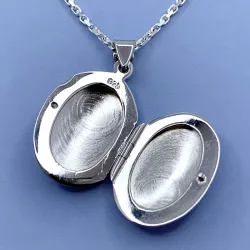 15 x 20 mm medaillon in zilver