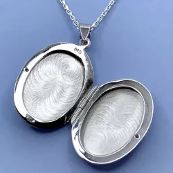 21 x 28 mm medaillon in zilver