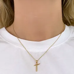 letter t hanger in verguld sterlingzilver - My Letter