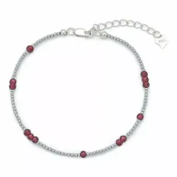 armband met hematite en granaat.