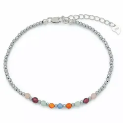 Armband met hematite en steen.