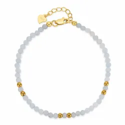 armband met aquamarijn