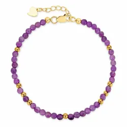 paarse armband met amethist