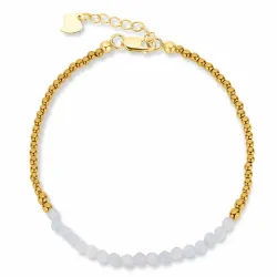 armband met maansteen - Loom Stones