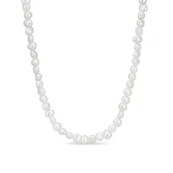 6 mm ketting met zoetwaterparel