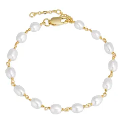 4,5 mm armband met zoetwaterparel